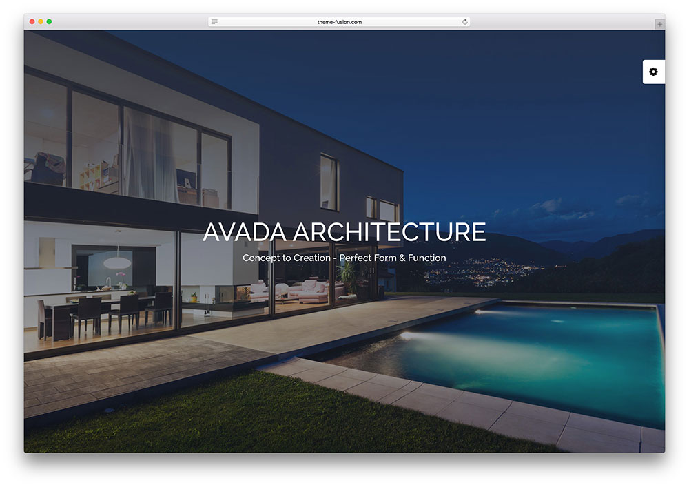 avada - multipurpose architect business theme