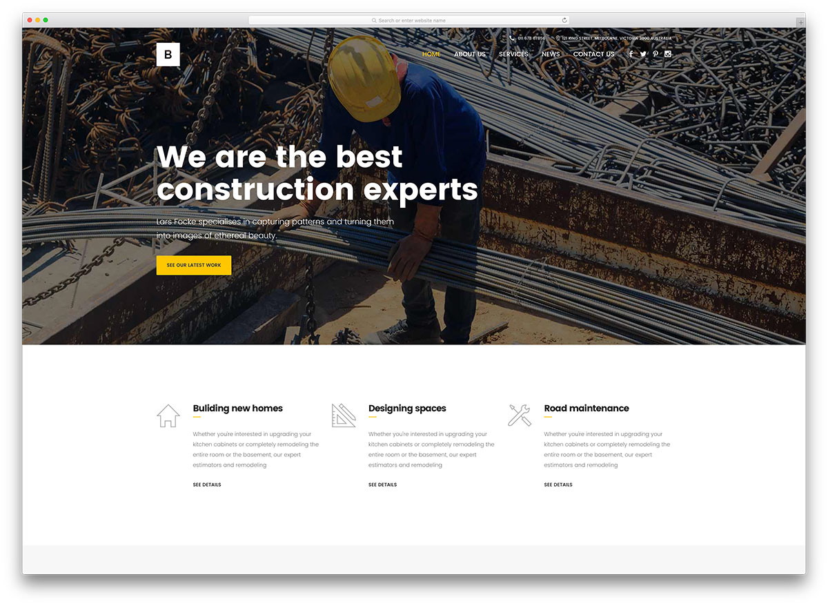 bridge-creative-construction-wp-website-template