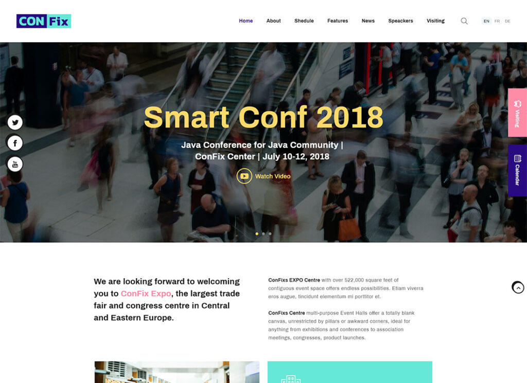 ConFix | Expo & Events WordPress Theme
