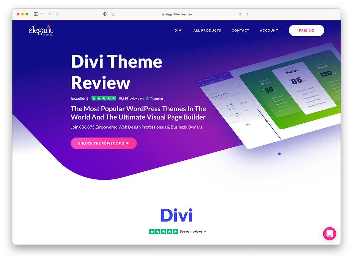 divi theme review