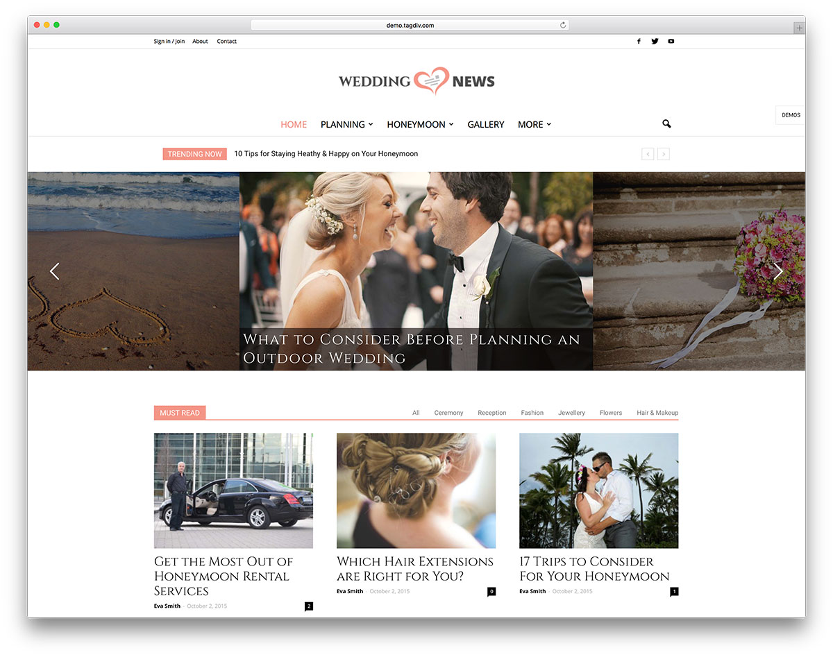newspaper-wedding-wordpress-website-template