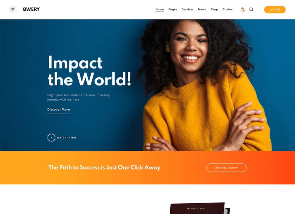Qwery - Multi-Purpose Business WordPress & WooCommerce Theme